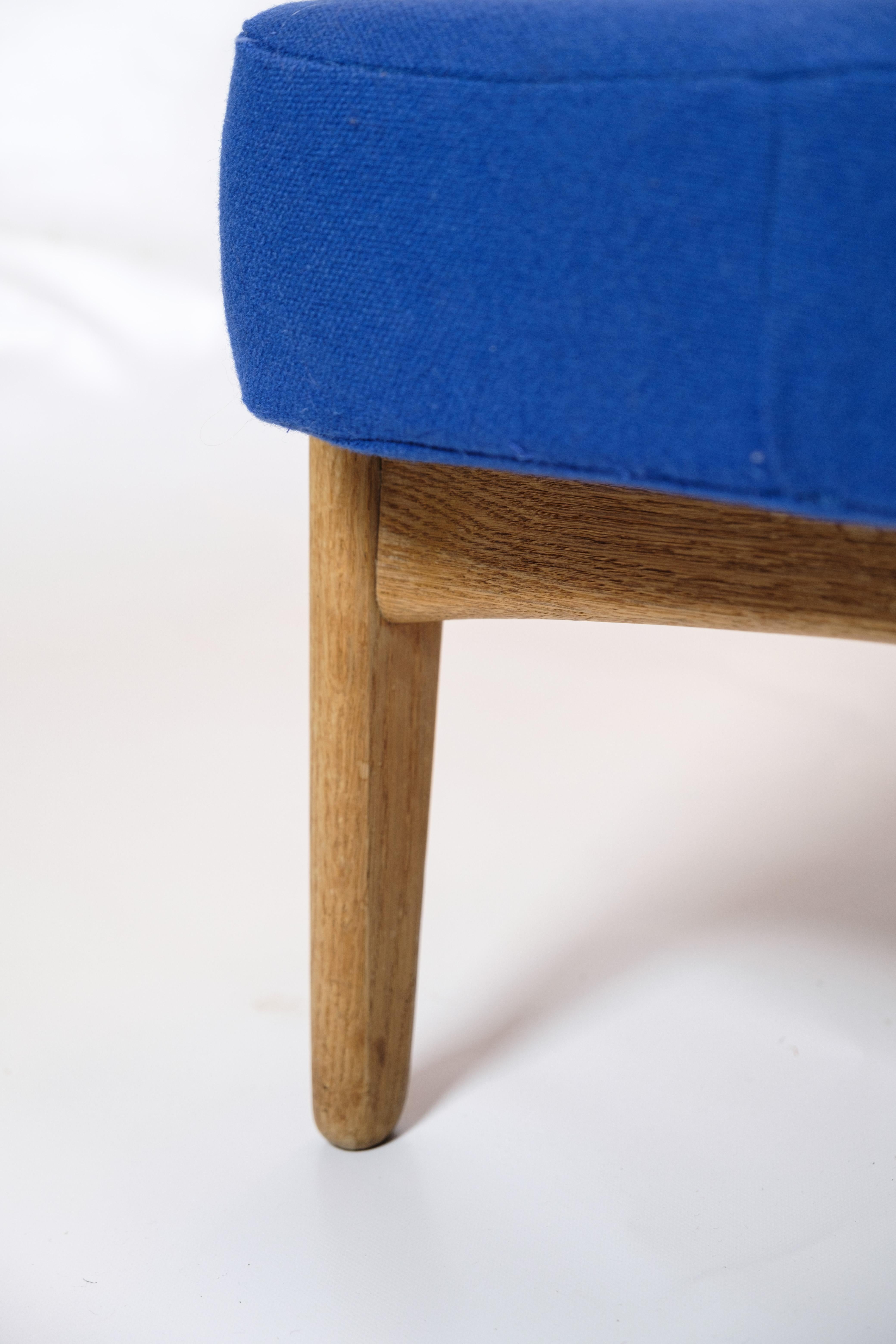 Mid-20th Century Oak Armchair by H. Brockmann-Petersen from 1960s For Sale