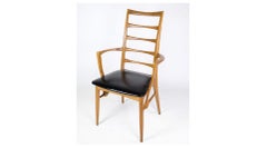 Armchair Model Lis Made In Oak Designed by Niels Koefoed From 1960s