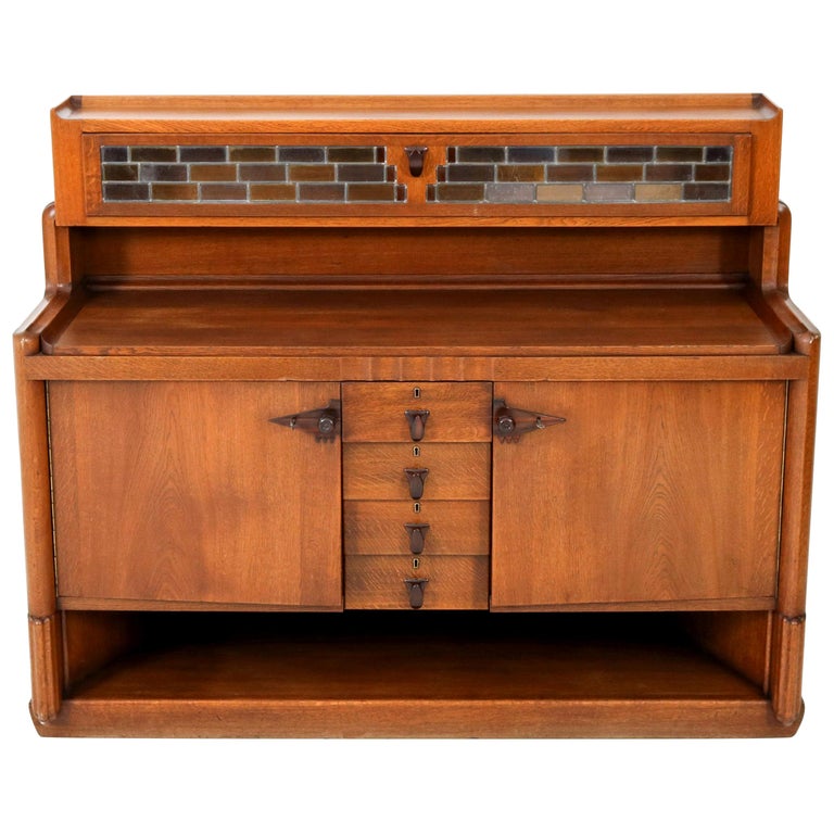 Hildo Krop sideboard or credenza, 1920s, offered by Amsterdam Modernism