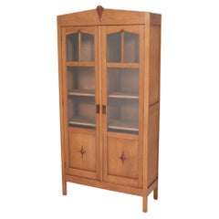 Oak Art Deco Amsterdamse School Bookcase, 1920s