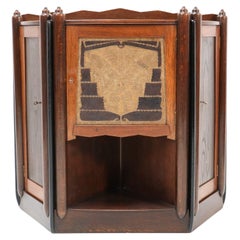 Used  Oak Art Deco Amsterdamse School   Cabinet  by Chris Bartels, 1920s