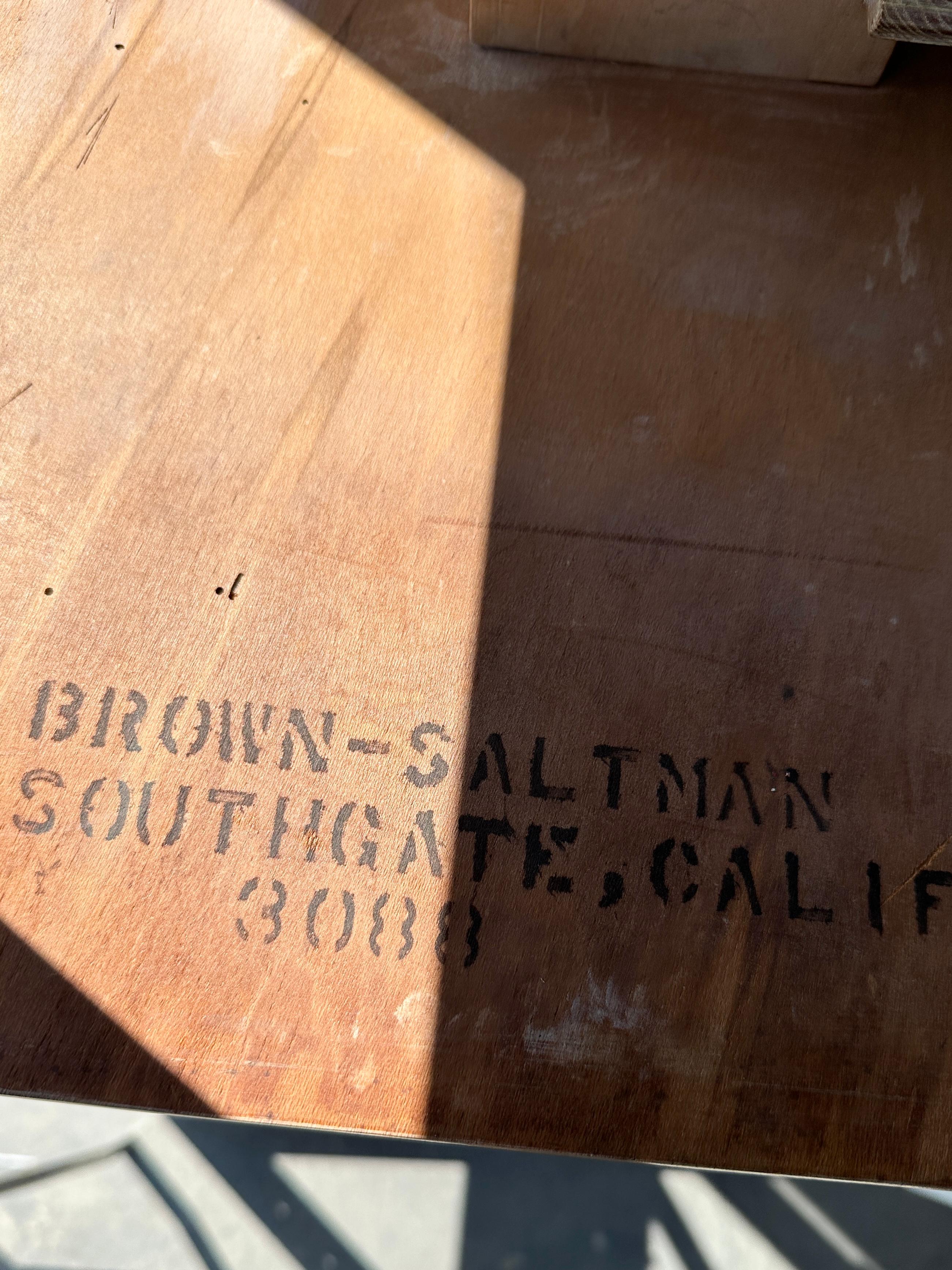 Art Deco Oak art deco Bell end table by Paul Frankl for Brown Saltman For Sale