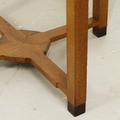 Eiche Art Deco Mitteltisch