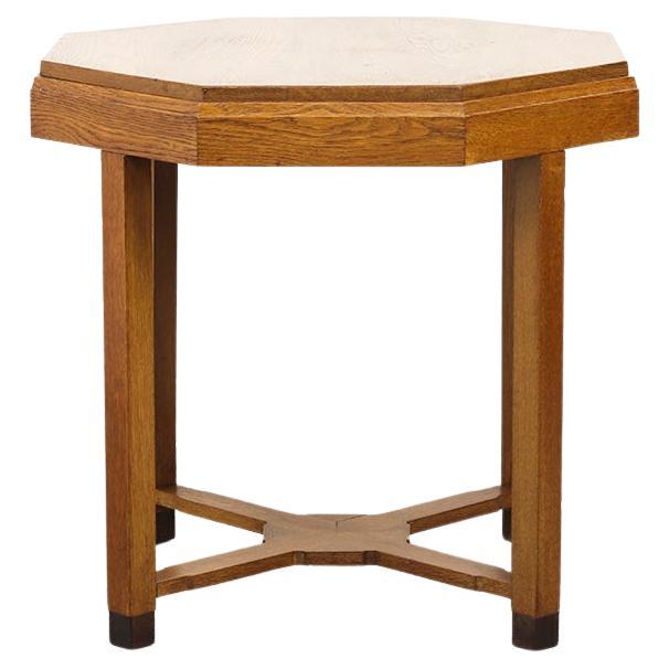 Table centrale Oak Art Deco