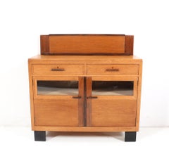 Oak Art Deco Modernist Credenza or Sideboard, 1920s