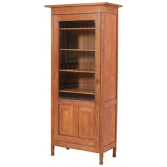 Oak Art Nouveau Arts & Crafts Bookcase by Willem Penaat, 1900s