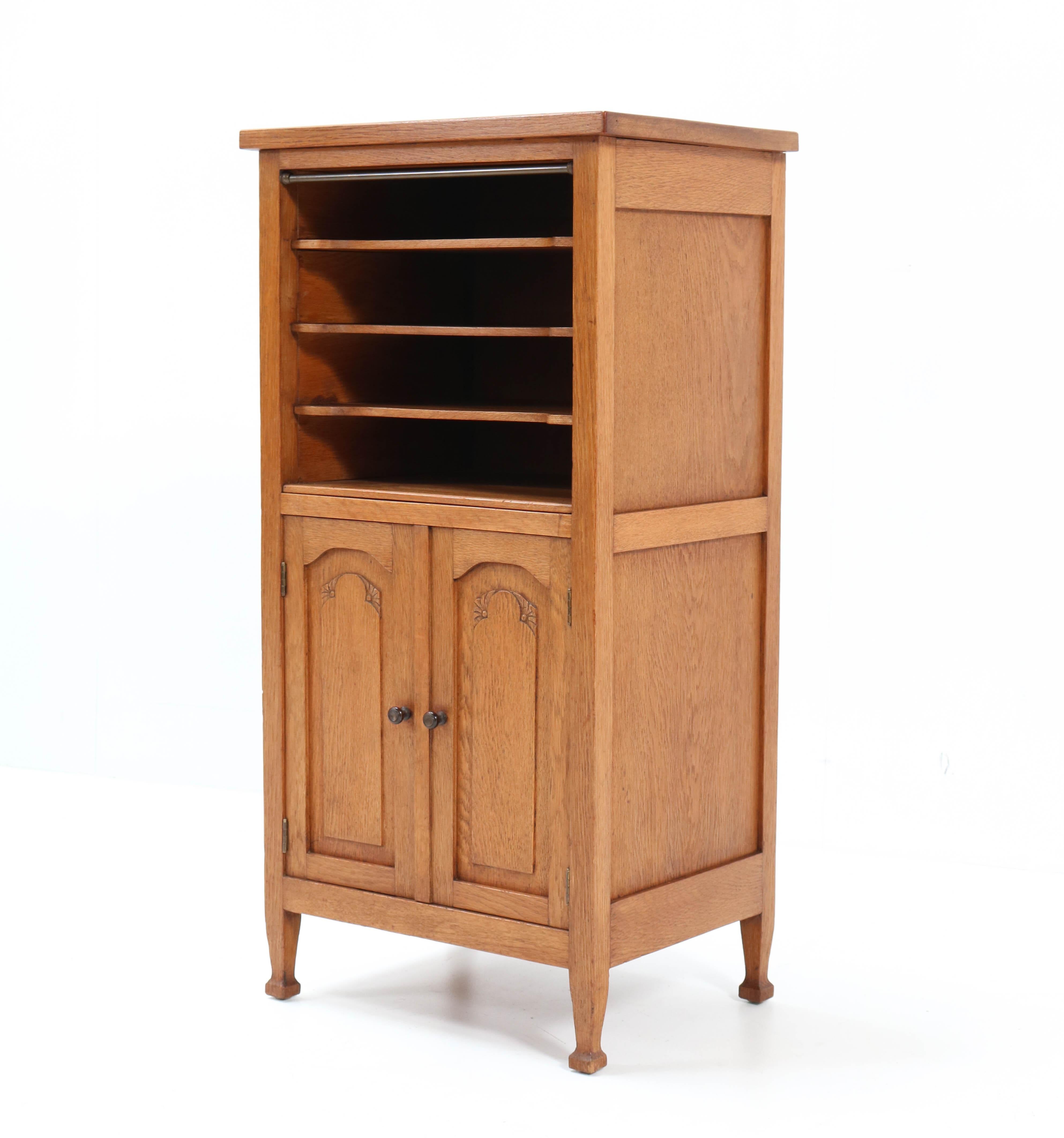 arts and crafts cabinet