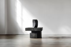 Oak Art Table Unseen Force #27 Joel Escalona's Coffee Table, Sculptural Base