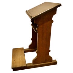 Oak Arts and Crafts Reception Desk Greeting Station