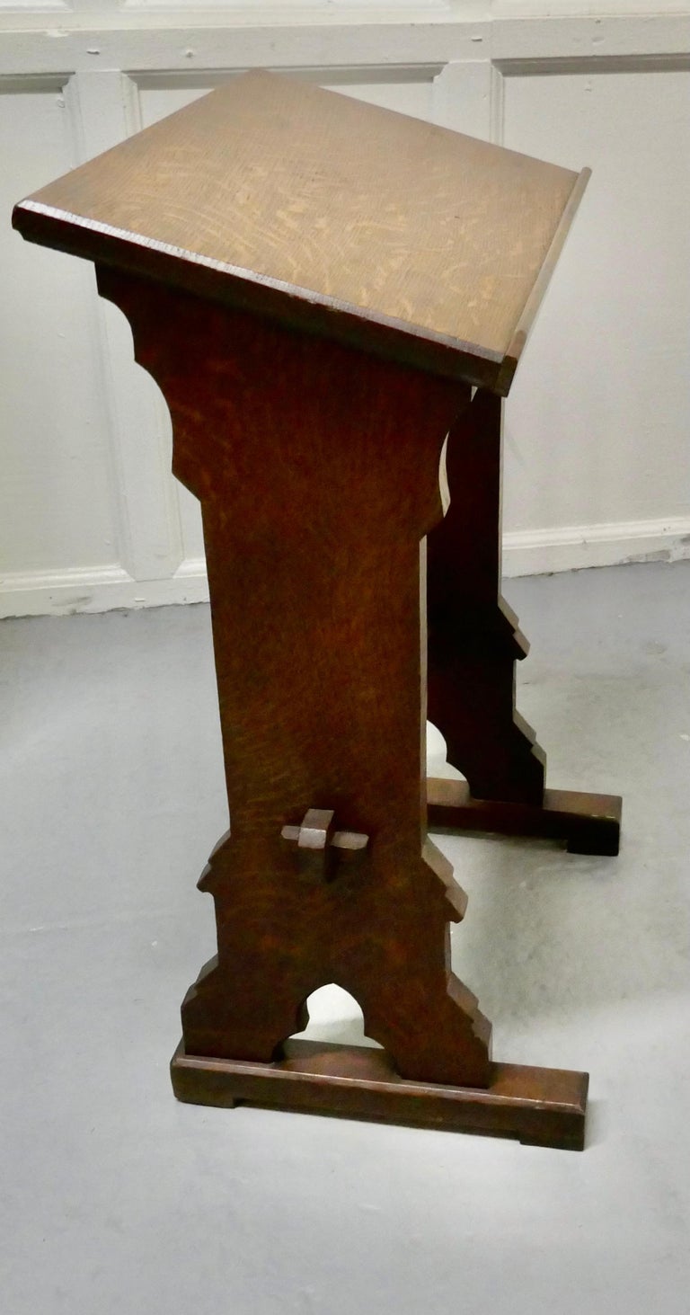 Oak Arts and Crafts Restaurant Reception Greeter at 1stDibs