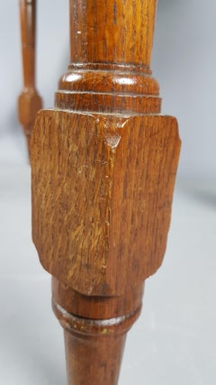 Oak Arts and Crafts Table in the Manner of Shoolbred