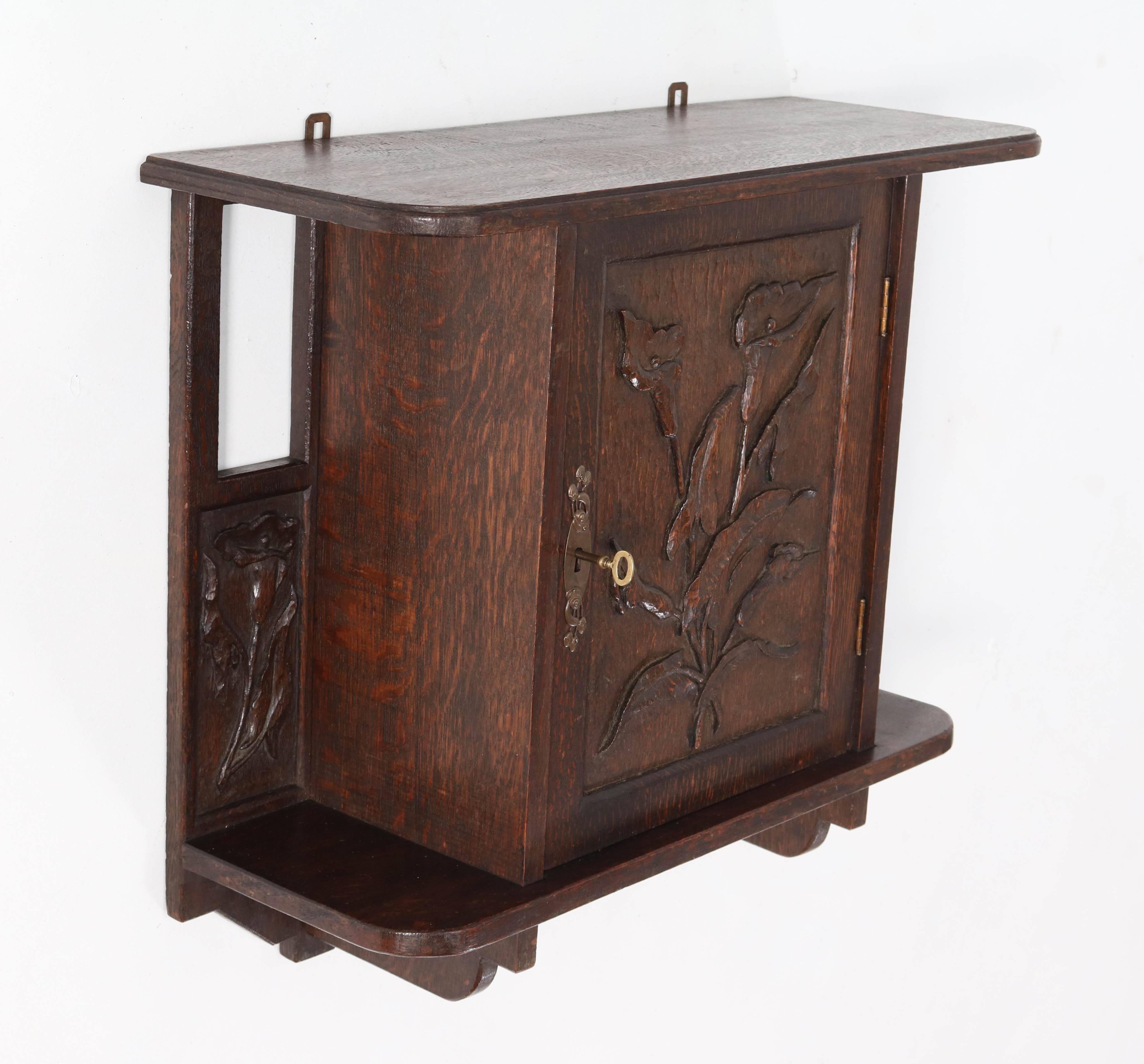arts and crafts cabinet