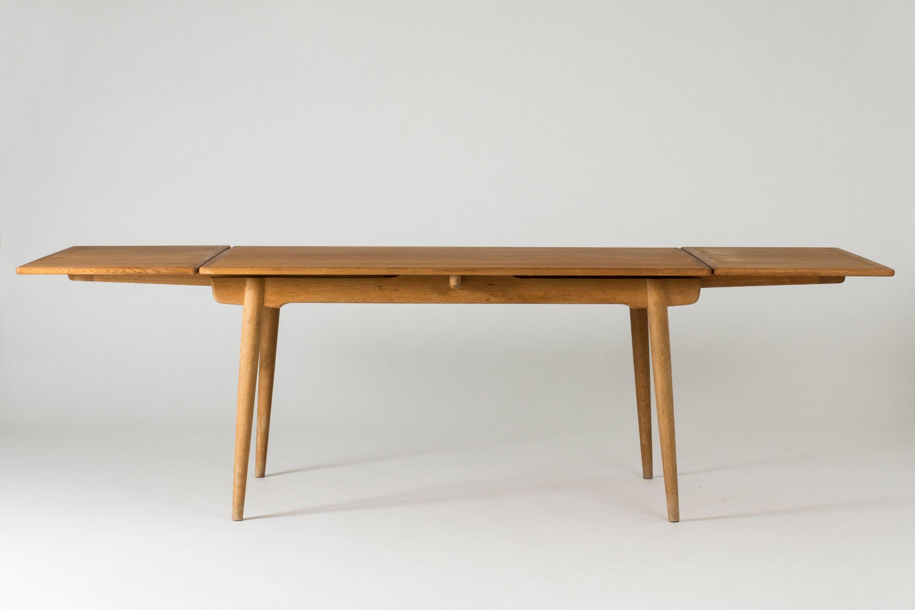 Danish Oak “AT 312” Dining Table by Hans J. Wegner