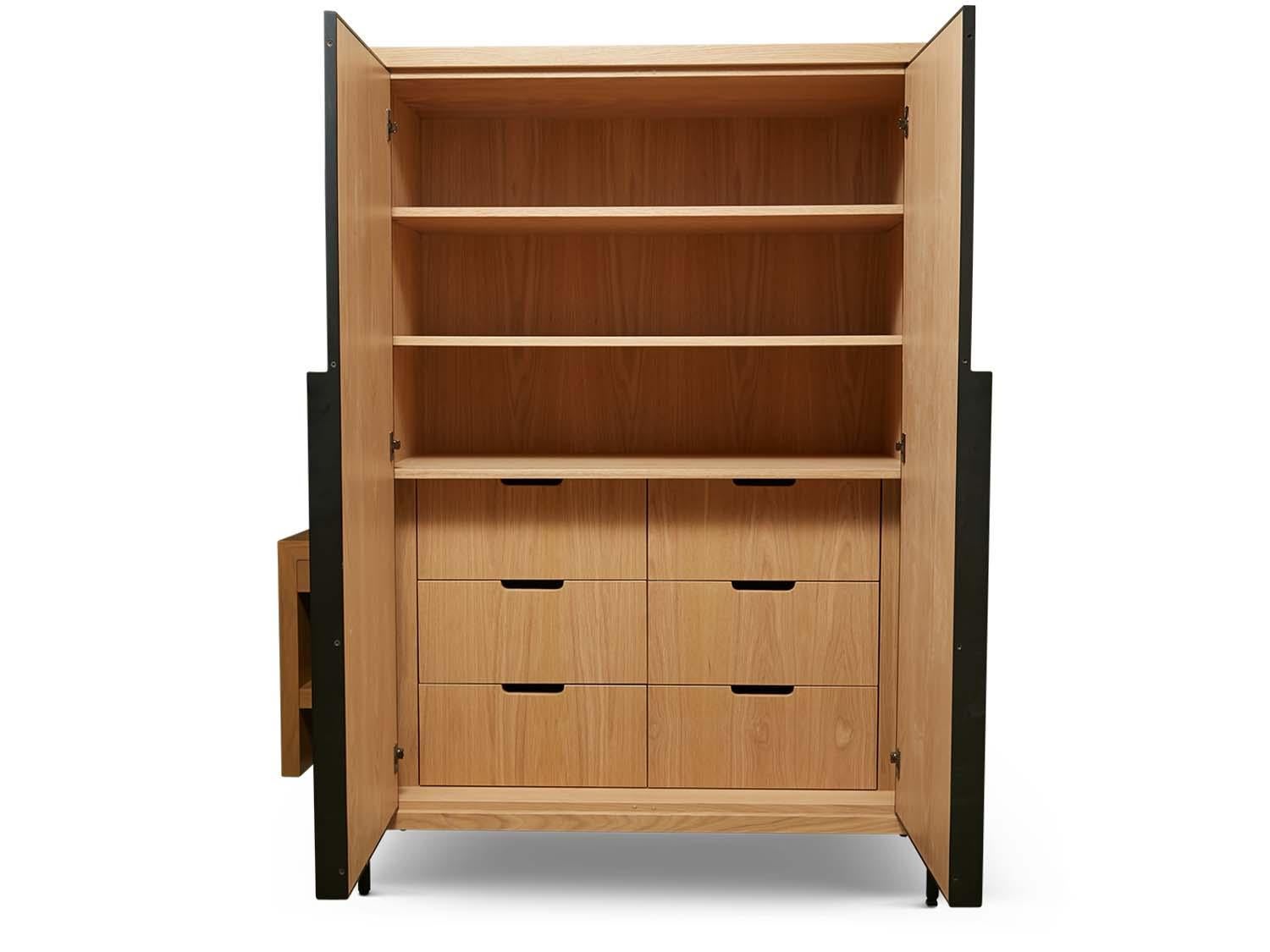 Mid-Century Modern Oak Balboa Cabinet by Lawson-Fenning For Sale