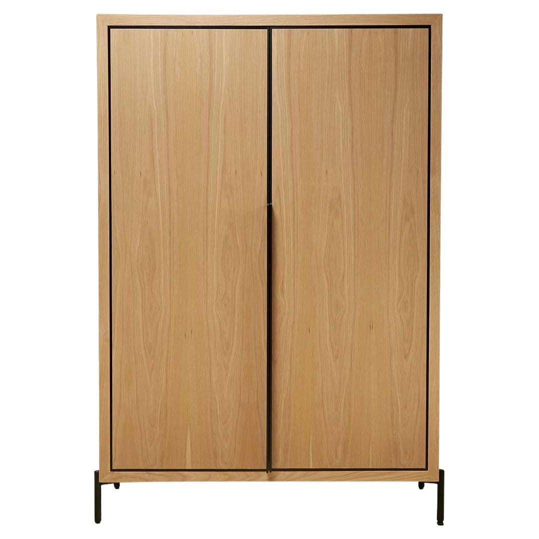 Oak Balboa Cabinet by Lawson-Fenning For Sale