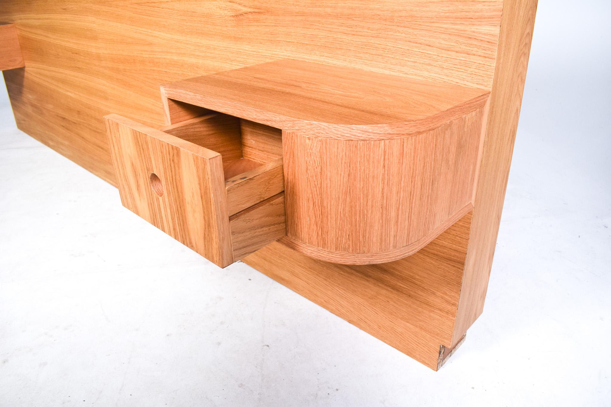Oak Bed Headboard For Sale 4