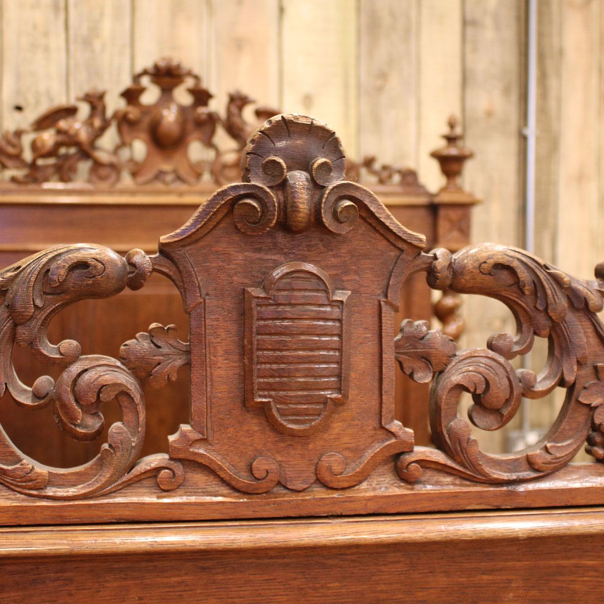 barley twist bed frame