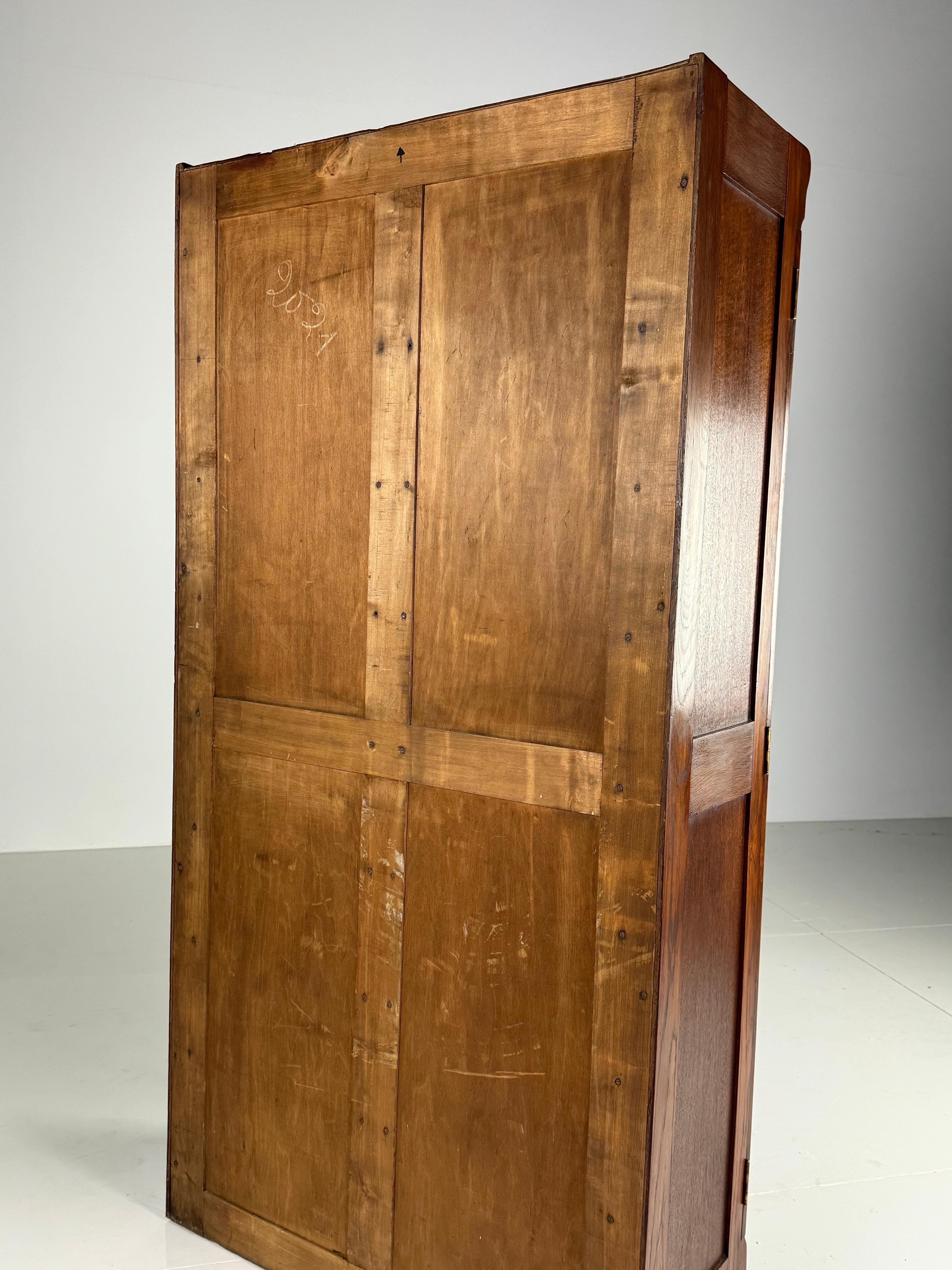 Oak Belgian filing cabinet For Sale 9