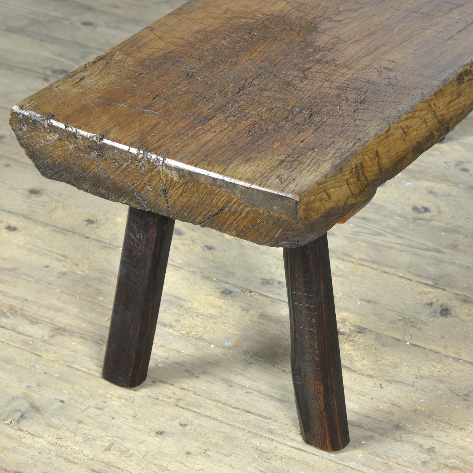 Oak Bench, 1920s In Fair Condition In Amsterdam, Noord Holland