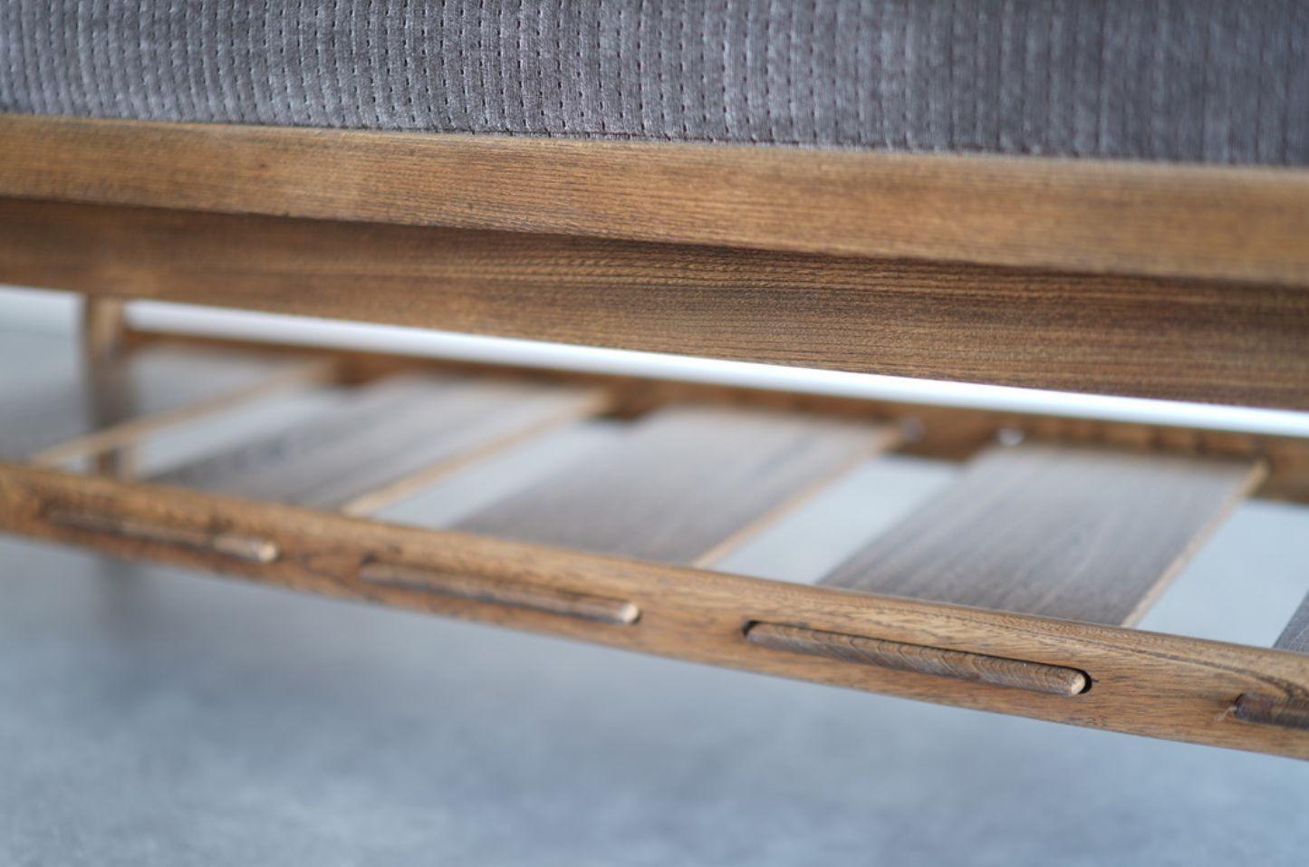 20th Century Oak Bench by Lawrence Peabody for Nemschoff, C. 1950s