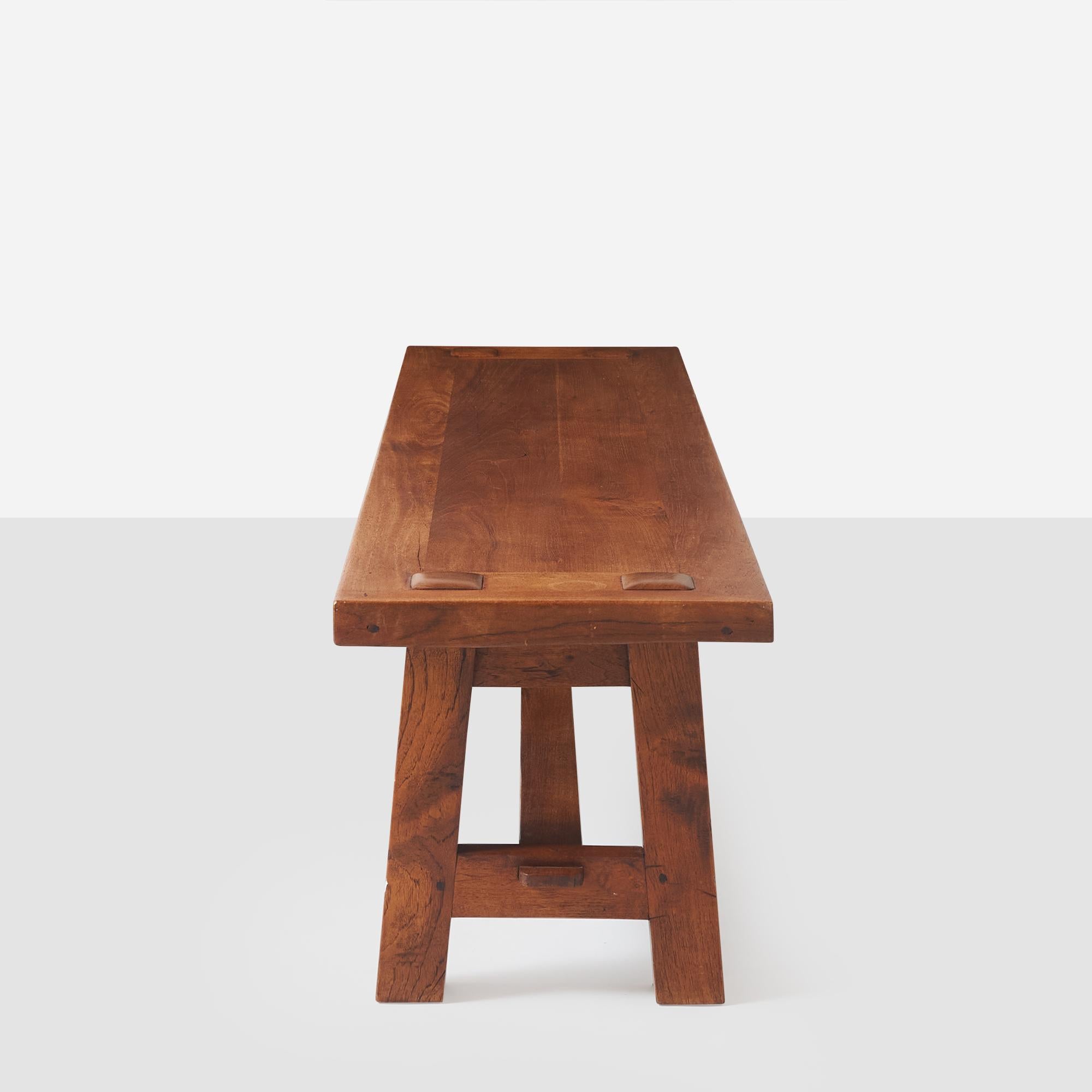 Americano Panchina Oak dei fratelli Stickley in vendita