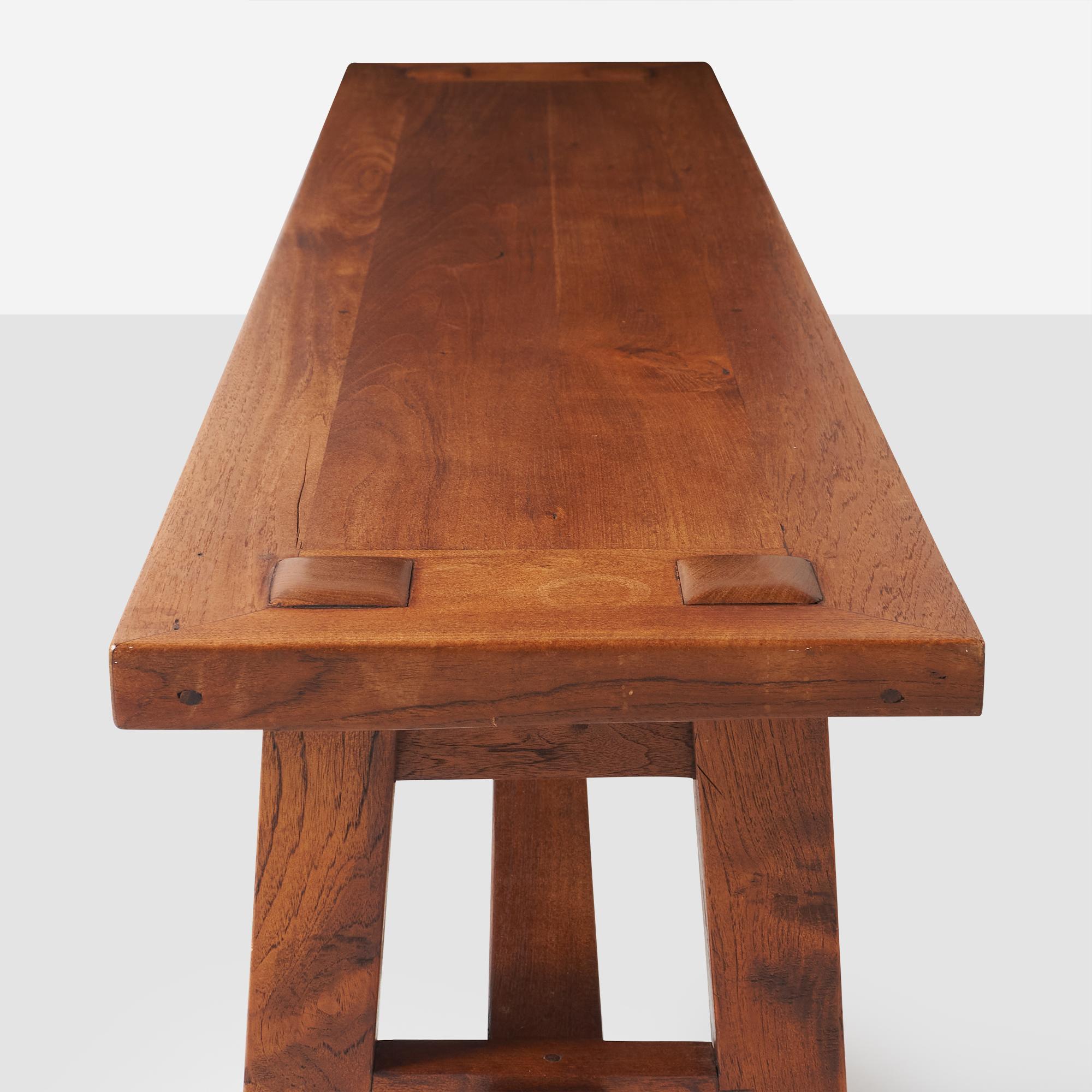 Panchina Oak dei fratelli Stickley in vendita 2