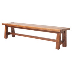 Oak Bench by the Stickley Brothers