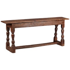 Oak Bench, Charles I  period, English, circa 1630-1640