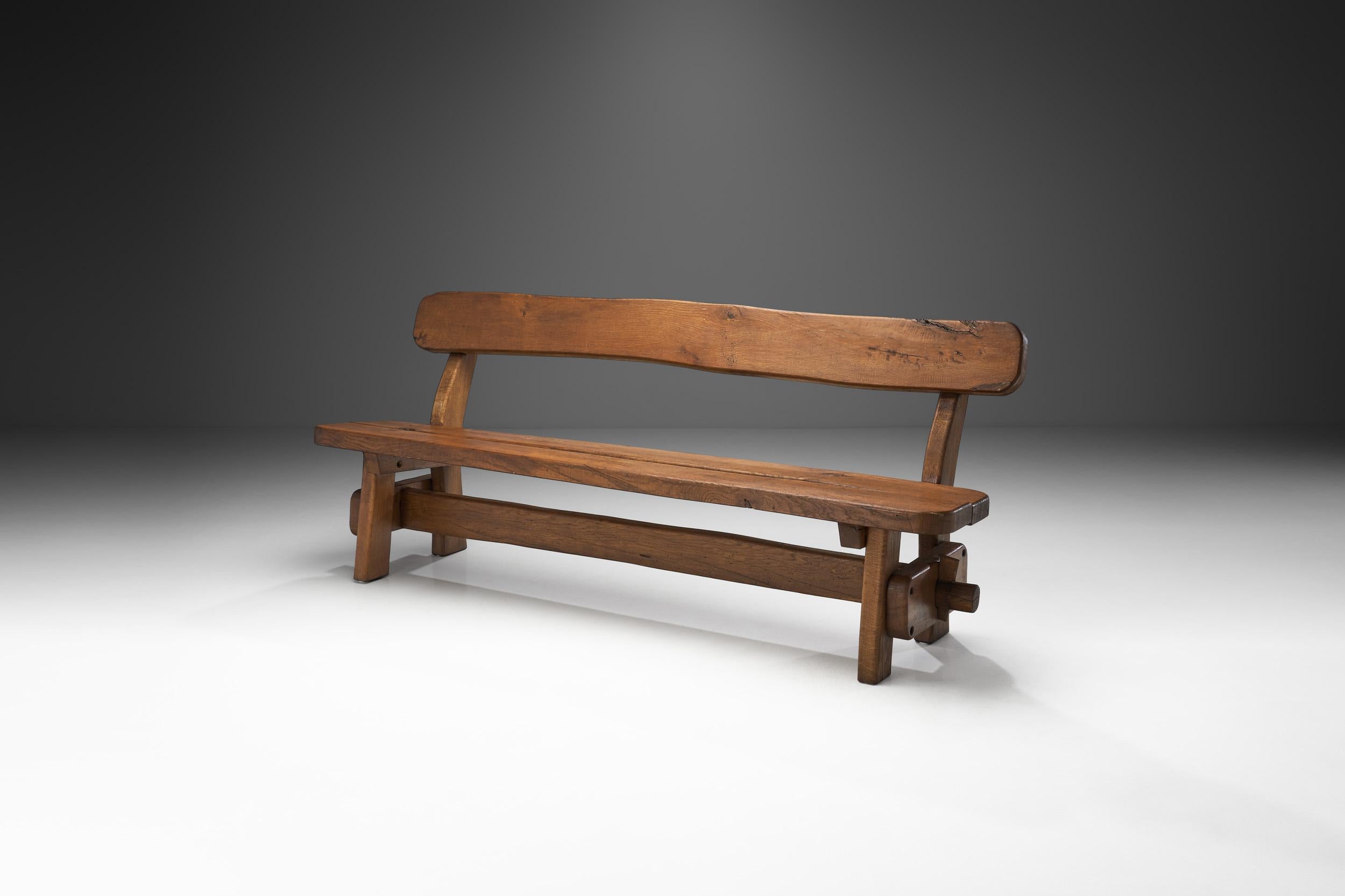 mortise and tenon bench