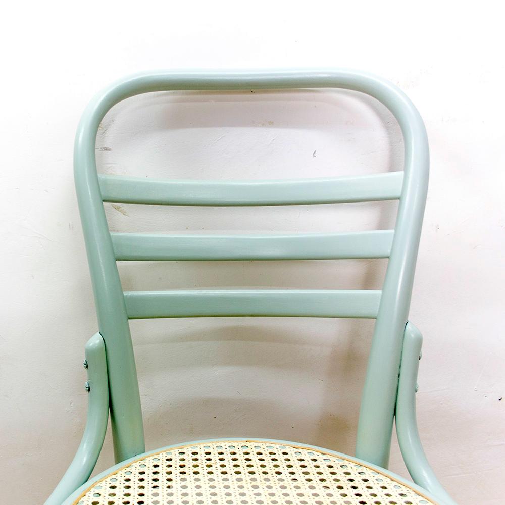 Oak Bentwood Spanish Art Nouveau Chair For Sale 7