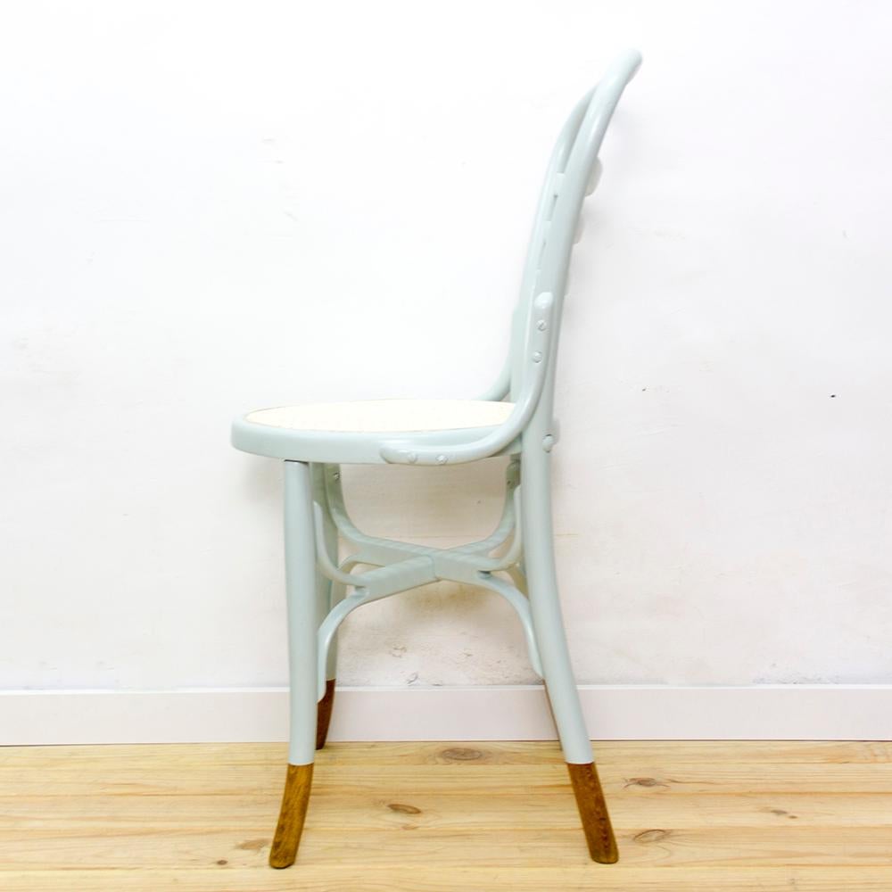 20th Century Oak Bentwood Spanish Art Nouveau Chair For Sale