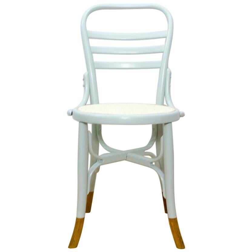 Oak Bentwood Spanish Art Nouveau Chair For Sale
