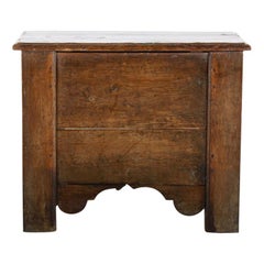 Antique Oak Blanket Box