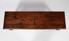 Oak Bobbin Long Stool