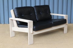 Oak "Bonanza" Sofa by Esko Pajamies for Asko, Finland, 1970s