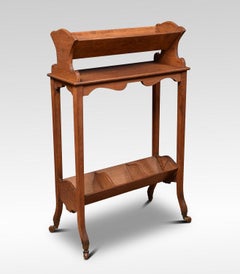 Oak Book Trough