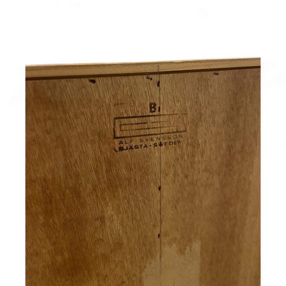 Bücherregal aus Eiche von Alf Svensson, Entwurf 1960er Jahre (Eichenholz) im Angebot