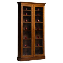 Oak Bookcase, England circa 1890