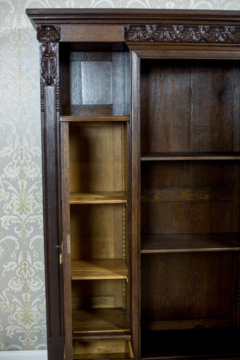 Oak Bookcase from the Interwar Period 7