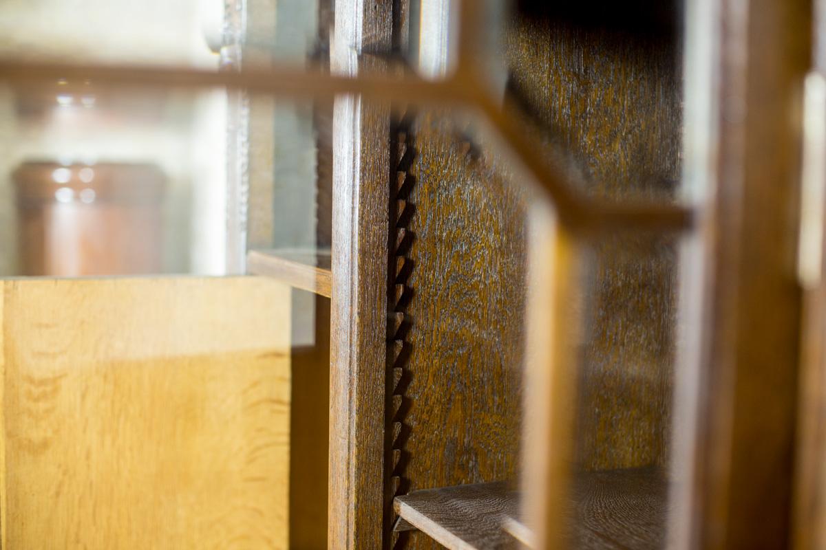 Oak Bookcase from the Interwar Period 8