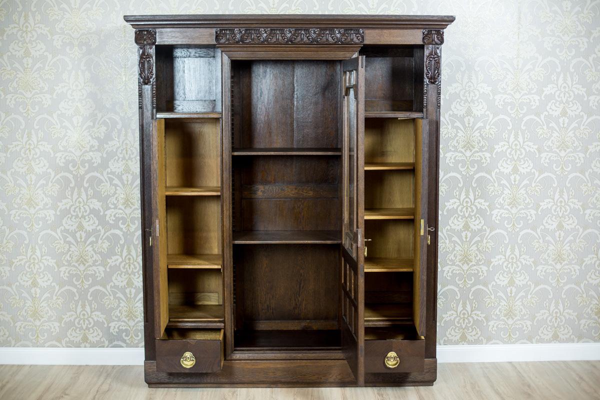 Oak Bookcase from the Interwar Period 9