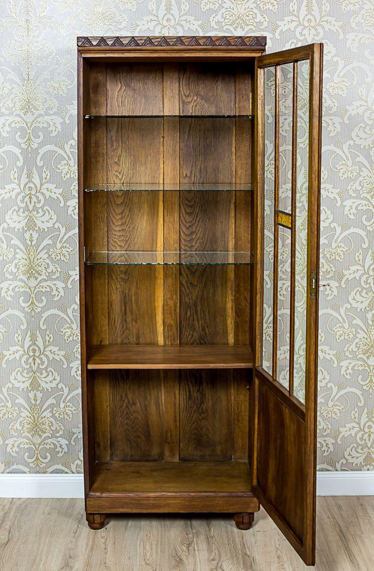 Oak Bookcase from the Interwar Period 1