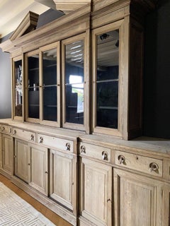 Oak Bookcase, Belgium in Bleached Oak
