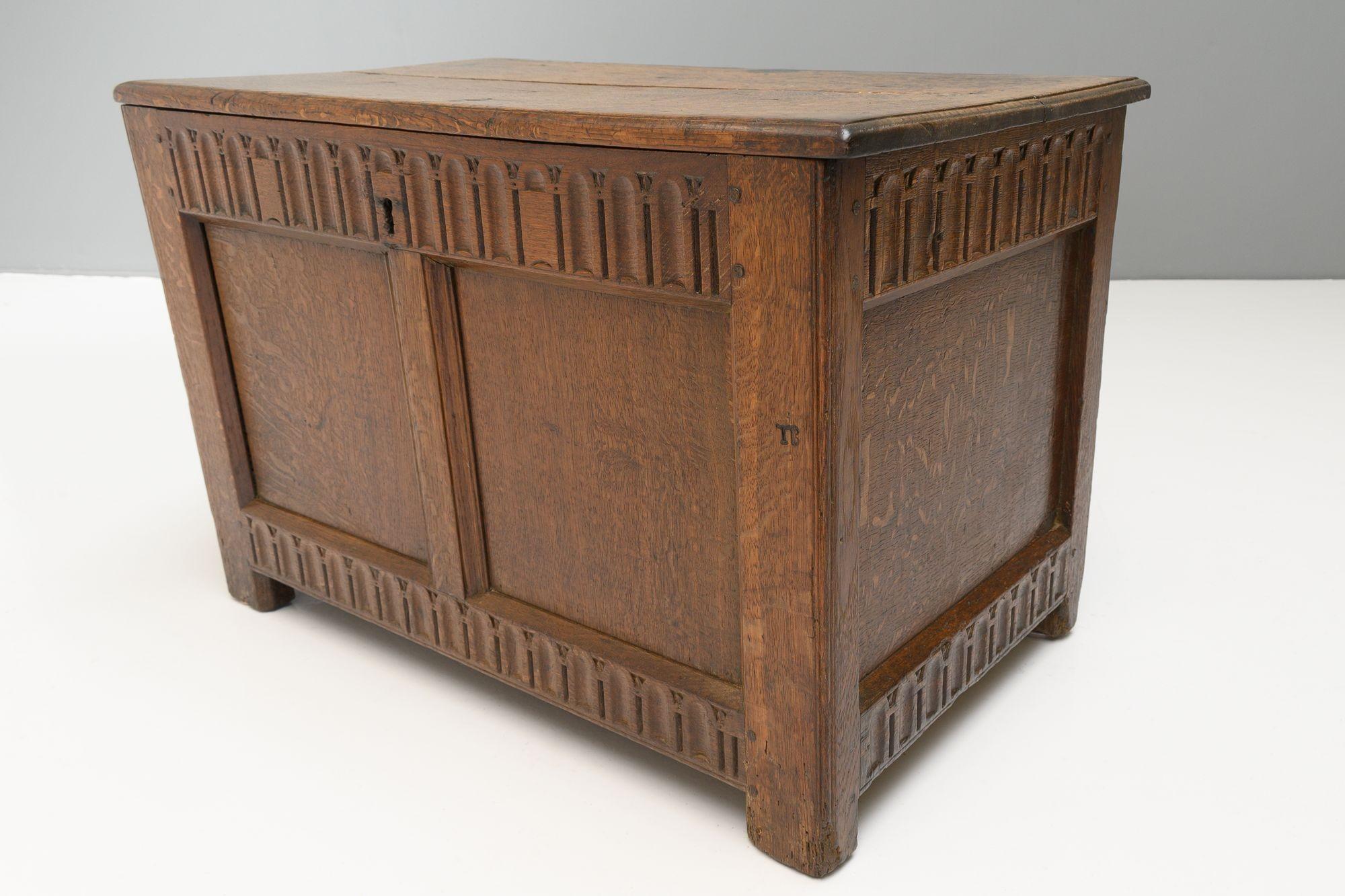 Georgiano Oak Box in vendita