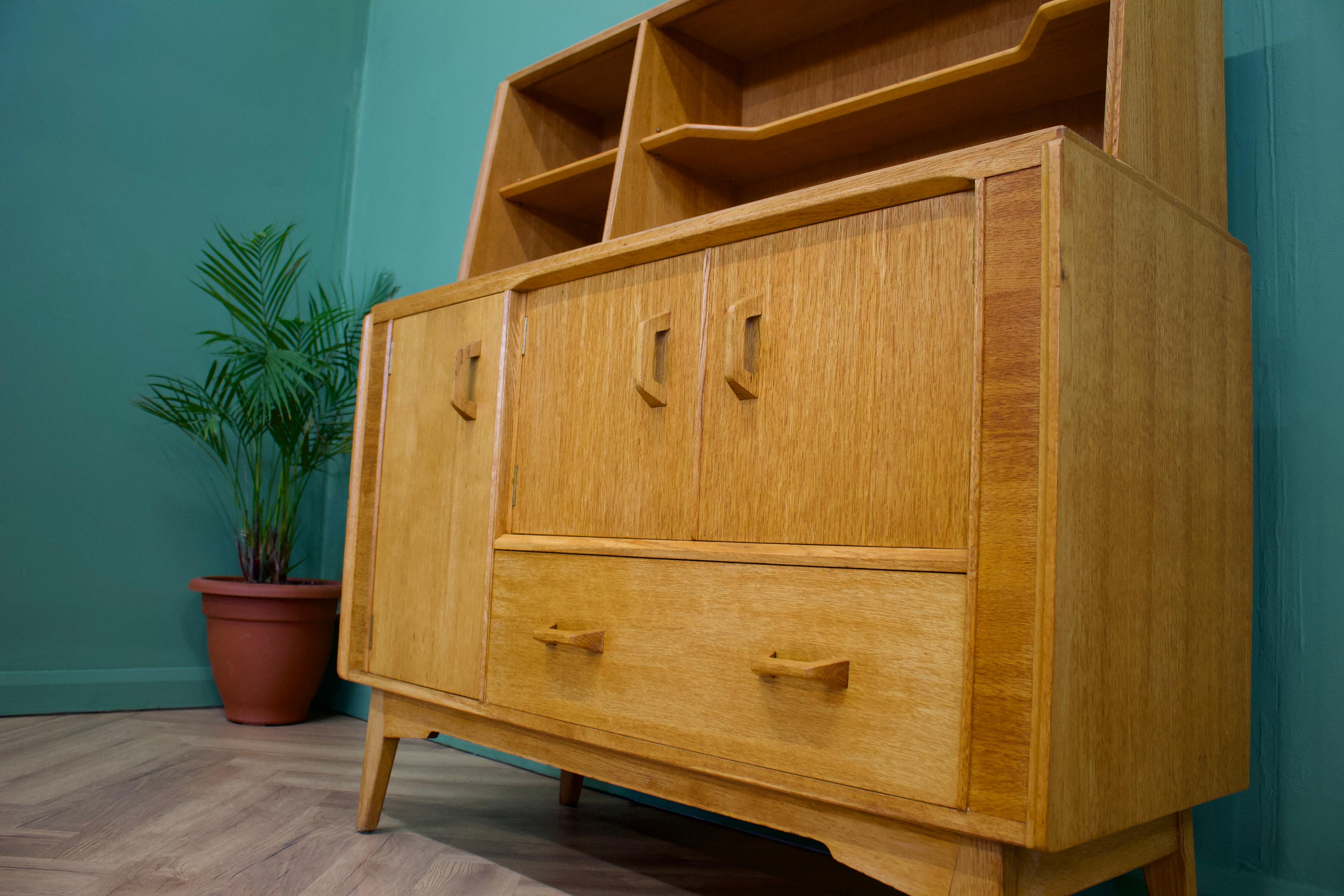 Oak Brandon Sideboard from G-Plan, 1950s In Good Condition In South Shields, GB