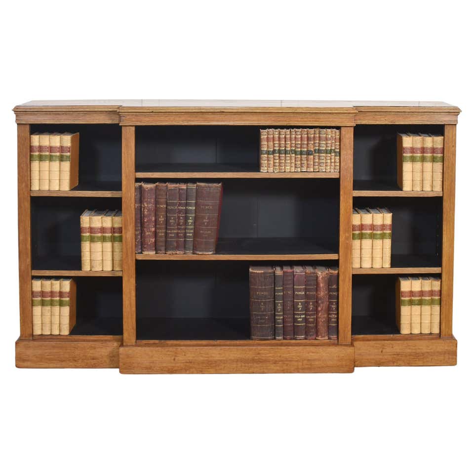 Library Display Bookcase Four Door Breakfront Library Bookcase For Sale at 1stDibs | library ...