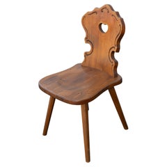Oak Brutalist Chairs