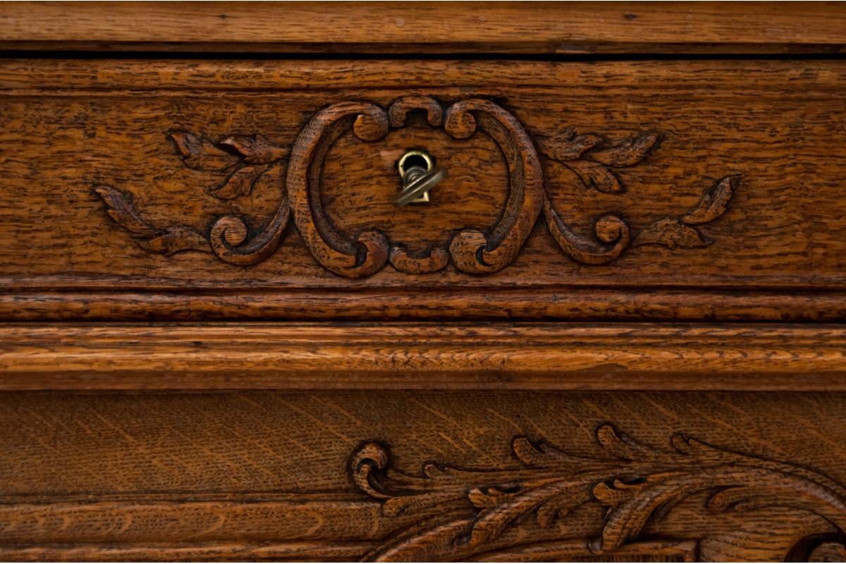 Oak Buffet, France, circa 1900 8