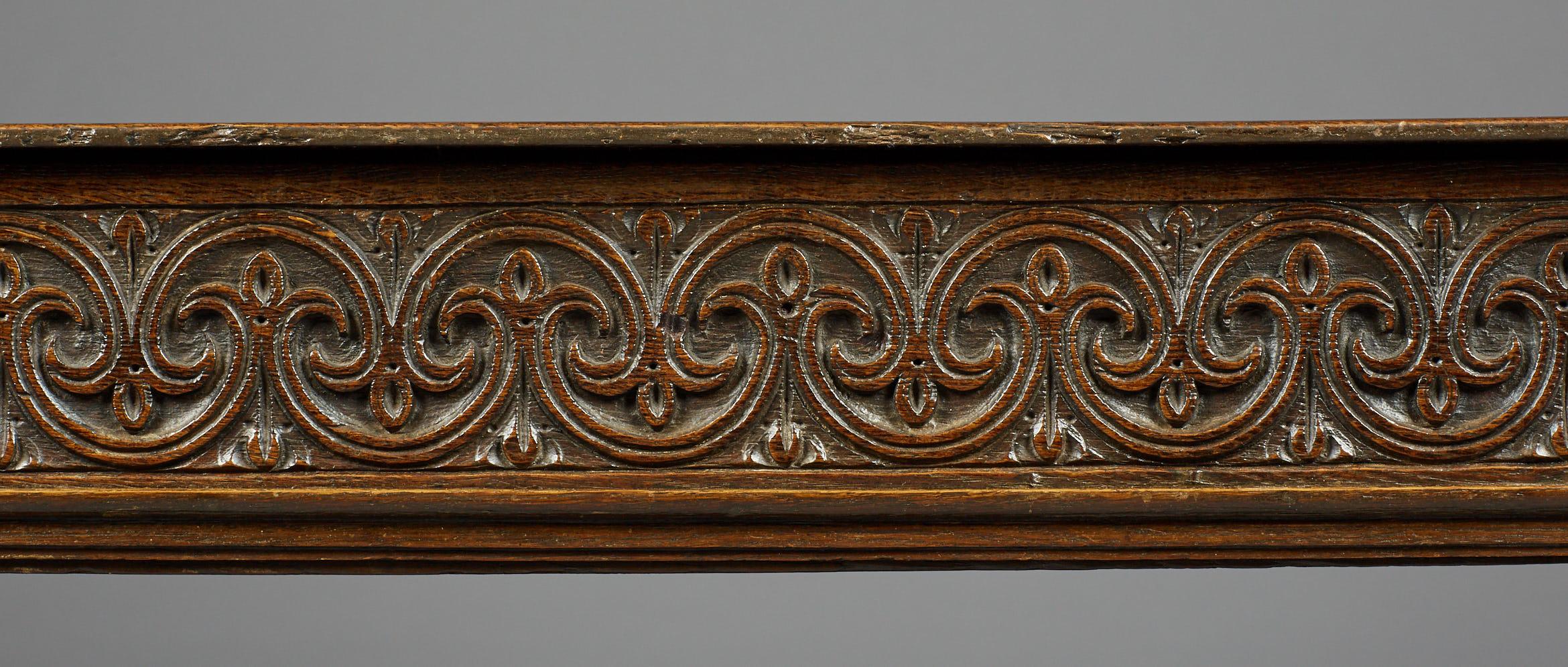 British Oak Buffet Three-Tier, Charles I, English, East Anglia, circa 1630