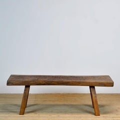 Table de boucher/fermier en Oak, années 1930